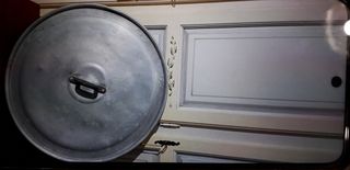 Coperchio in alluminio vintage