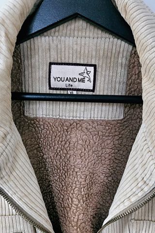 Cazadora Pana Beige xl