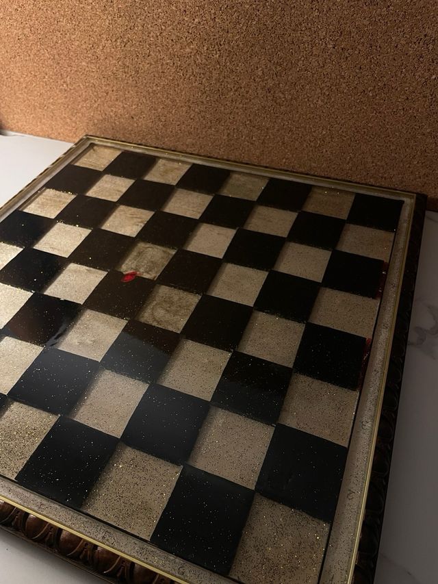 Scacchiera artigianale in legno