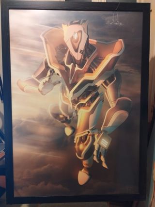 8 Cuadros enmarcados obra digital original firmada