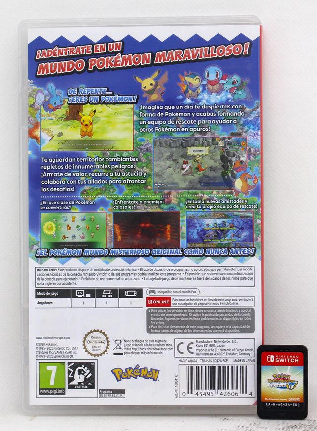 POKEMON MUNDO MISTERIOSO EQUIPO DE RESCATE DX PAL