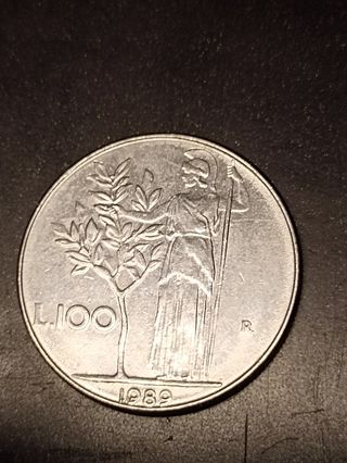 Monete italiane 100 lire