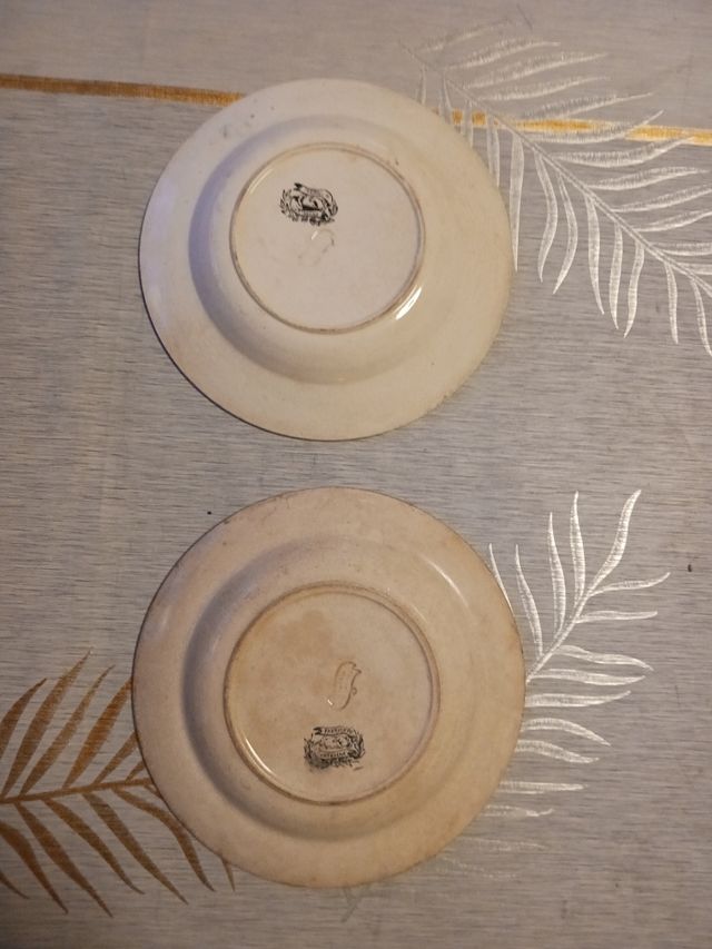 Dos platos muí biejos