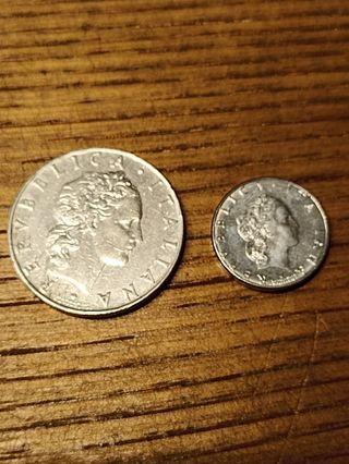 Monete italiane 50 lire