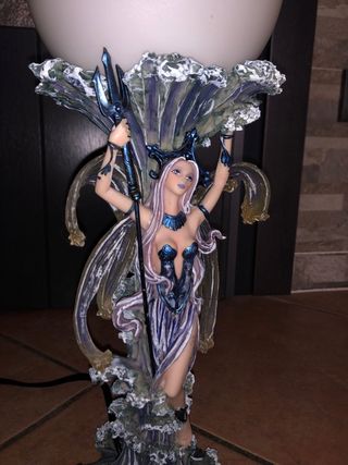 Lampada abat jour Fata dell’acqua Altezza 40cm