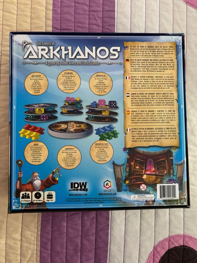 The Towers of Arkhanos juego de mesa