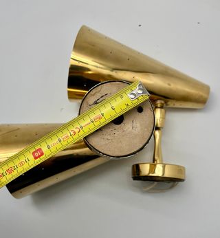 Pareja de apliques dorados Metal Arte SXX