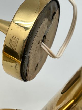 Pareja de apliques dorados Metal Arte SXX