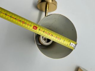 Pareja de apliques dorados Metal Arte SXX