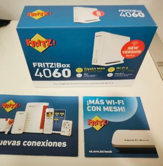 Router Fritz!Box 4060 Wifi 6. Mesh.Gigabit ¡Nuevo!