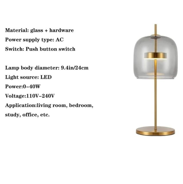 🆕 Lámpara de Escritorio de Diseño