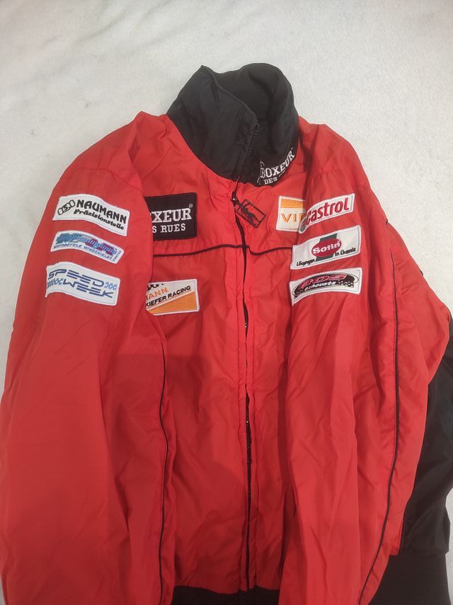 Chaqueta Boxeur des Rues Aprilia roja