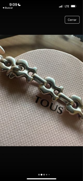 Pulsera carrusel tous mide 17 cm aproximadamente