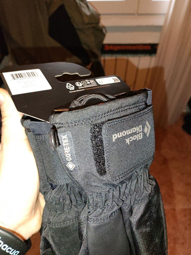 🔥NUEVOS🔥 BLACK DIAMOND Mission gloves Black L