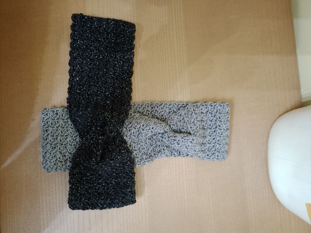 Cinta de pelo con brillo