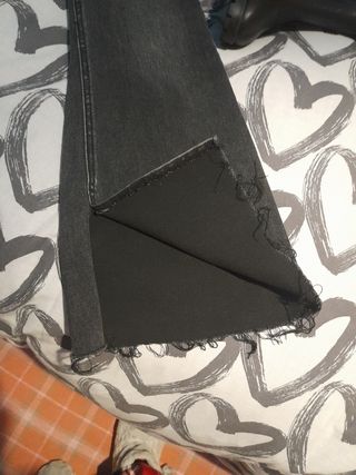 Pantalon vaquero campana