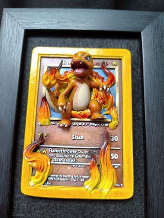 Carta Pokemon Resina