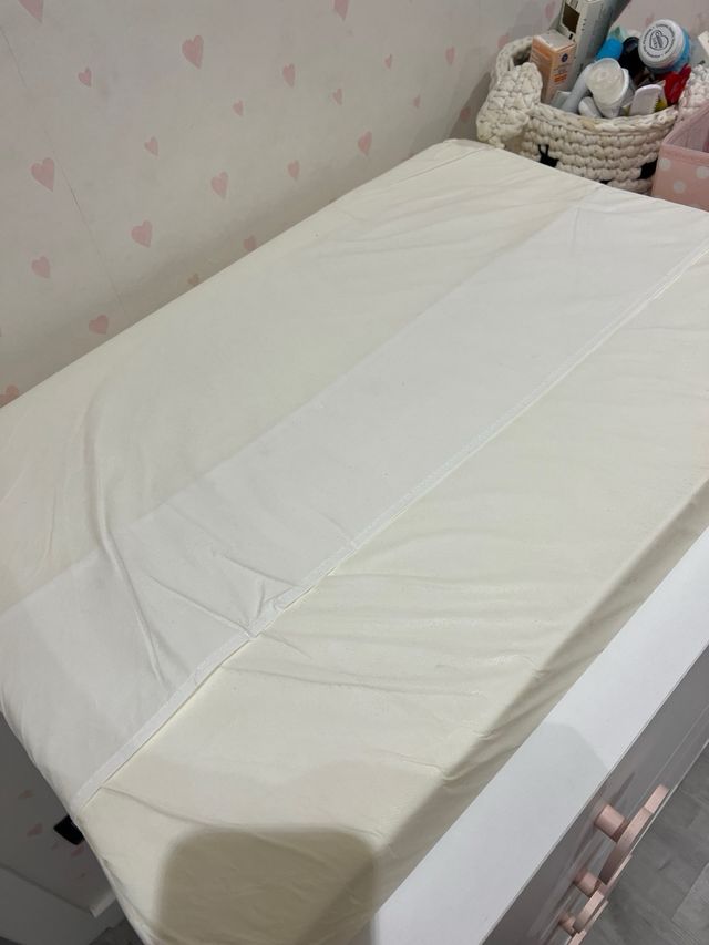 Espuma cambiador bebe con 2 fundas.