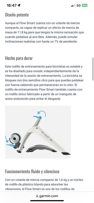 Rodillo Tacx Smart Flow S