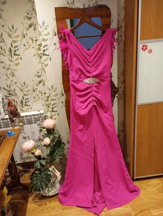 Vestido fucsia 