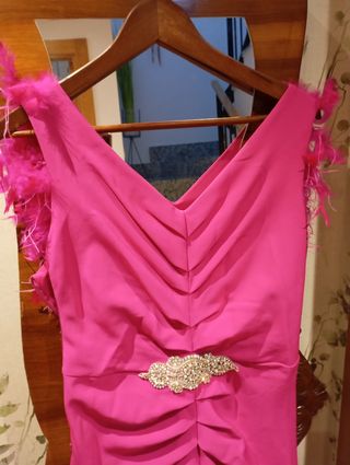 Vestido fucsia 