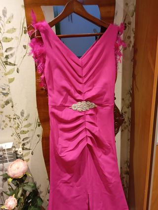 Vestido fucsia 