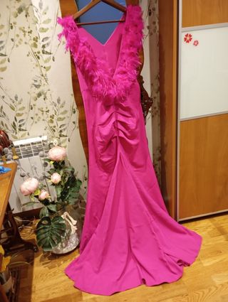 Vestido fucsia 