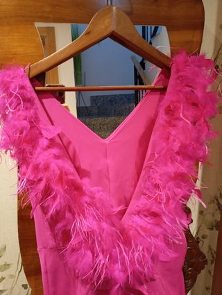 Vestido fucsia 