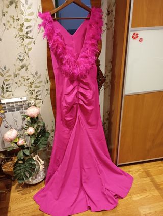 Vestido fucsia 