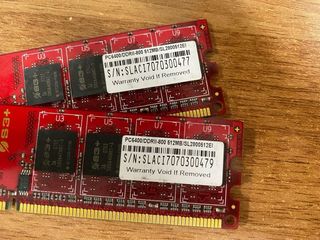 4 moduli RAM da 512MB