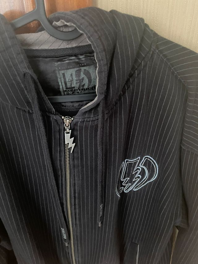 Sudadera Electric negra - Talla L