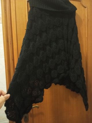 Mantella poncho nero
