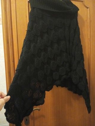 Mantella poncho nero