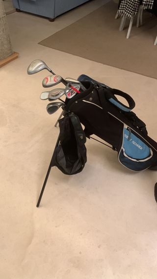 Bolsa de palos golf niño 12 años aprox.