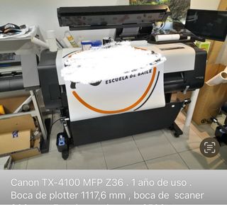 Equipo imprenta impresoras digitales plotter