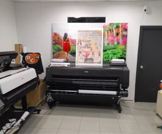 Equipo imprenta impresoras digitales plotter