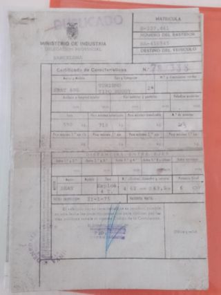 SEAT 600 1961 y LEER TODO BIEN
