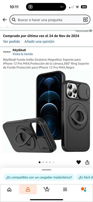 Funda iphone 12 pro max