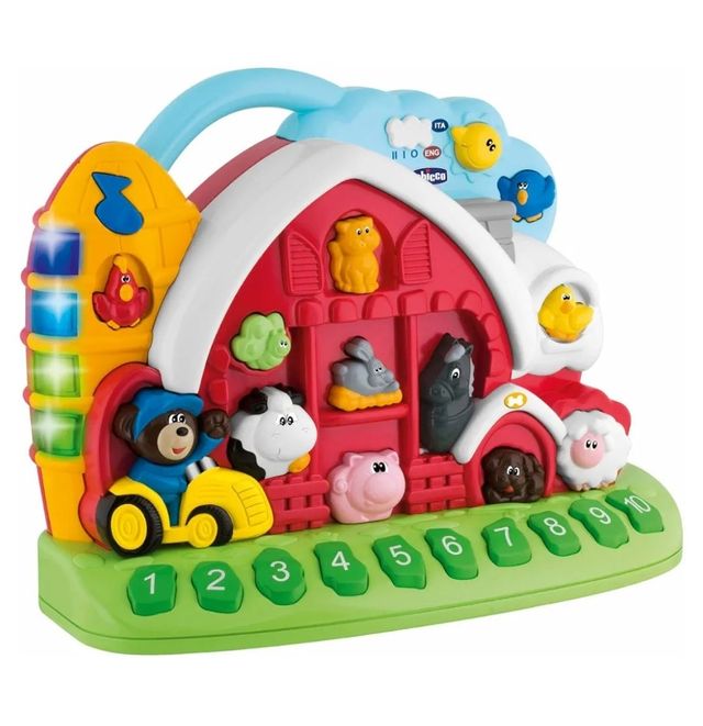 Juguete granja animales musical Chicco.