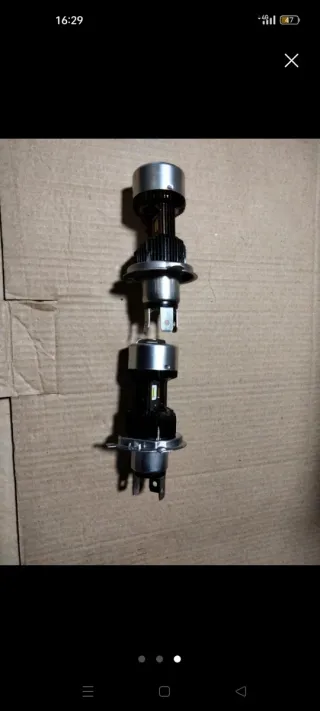 Lamparas H4 LED y genericas