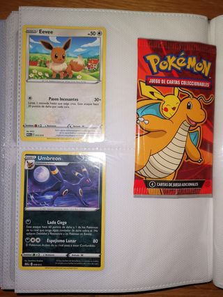 Umbreon y Eevee