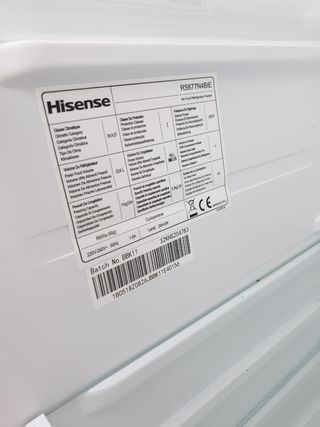 Nevera americana hisense