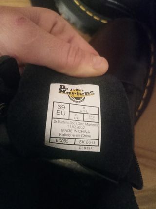 Botas Marten's plataforma