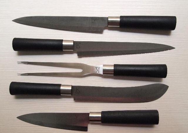 juego de cuchillos cocina