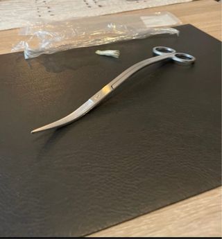 Tijeras curvas 25 cm para plantas de acuario