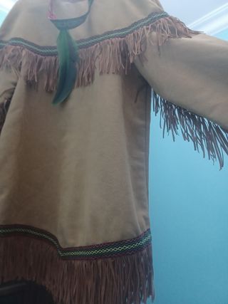 Disfraz de india