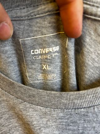 Camiseta Gris CONVERSE
