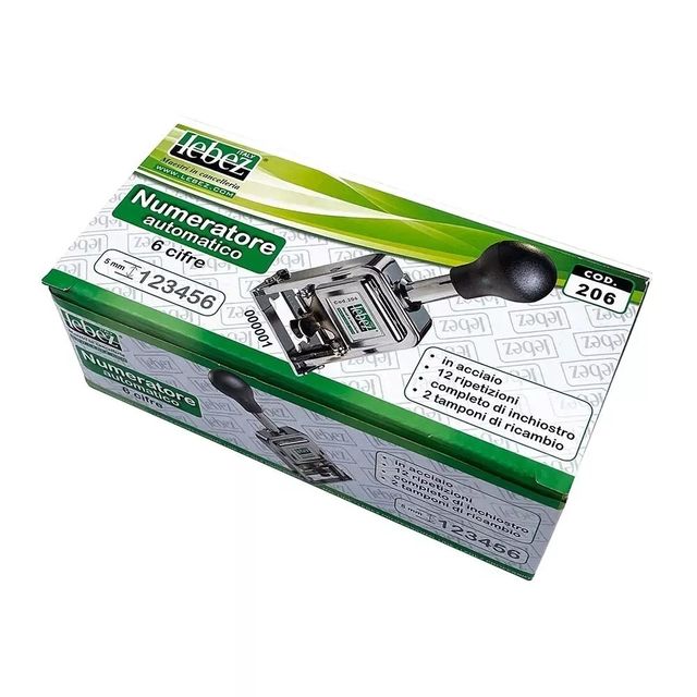 Numeratore 6 cifre lebez