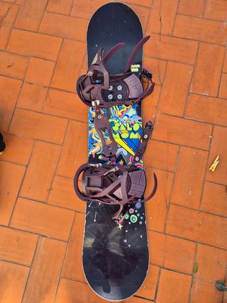 Tabla Snowboard Salomon con Botas