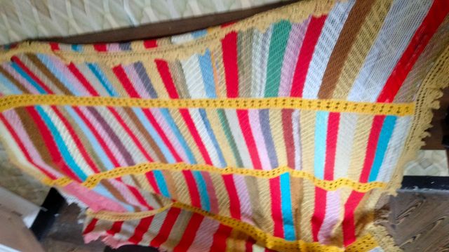 Colchas antiguas ganchillo